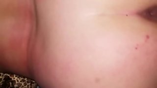Fucking her pussy and touching anus