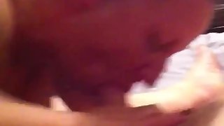 Hot wife spitroasted with best pal takes cum in hatch