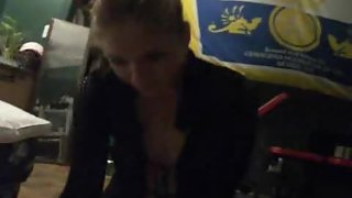 Sexy girlfriend strip taunt seductively while bf watches her