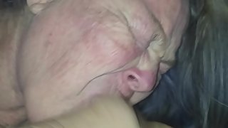 My 58 year old wifey in point of you blowjob