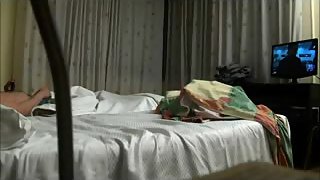 Sex-positive hotel maid gets down &amp; dirty with a guest