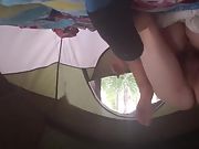 Amateur duo camping hard penetrate