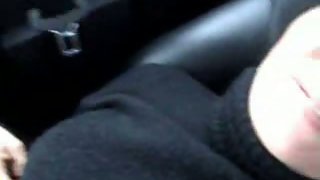 Cockslut and her man having housewife car fuck-a-thon